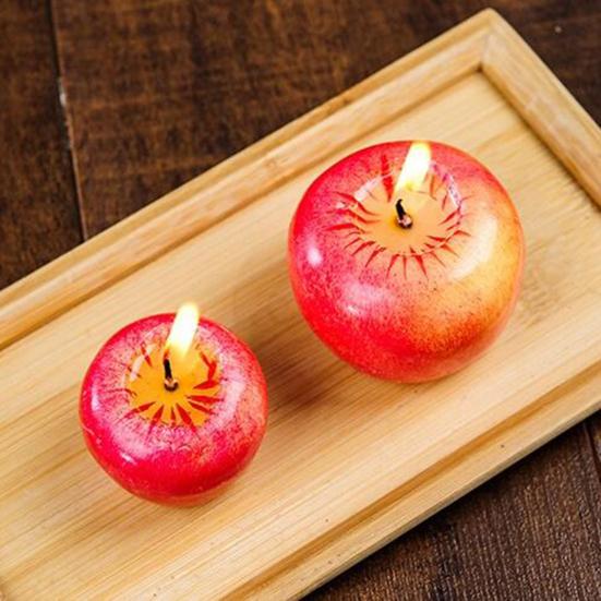 Candle Easy To Use Air Purification Auspicious Eco-friendly Fruit Candle for Living Room