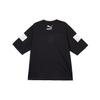 Puma Letter And Number Print Casual Short Sleeve Drop Shoulder T-Shirt Men Tops Black 623425-01