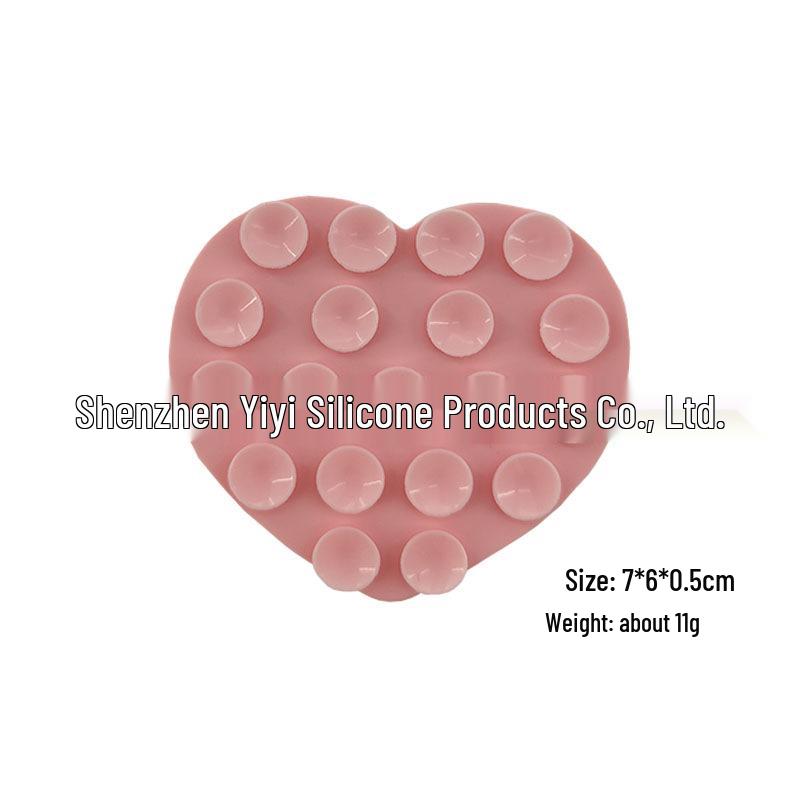 Silicone Phone Holder: Portable, Anti-slip, Stable Suction Cup Back Sticker