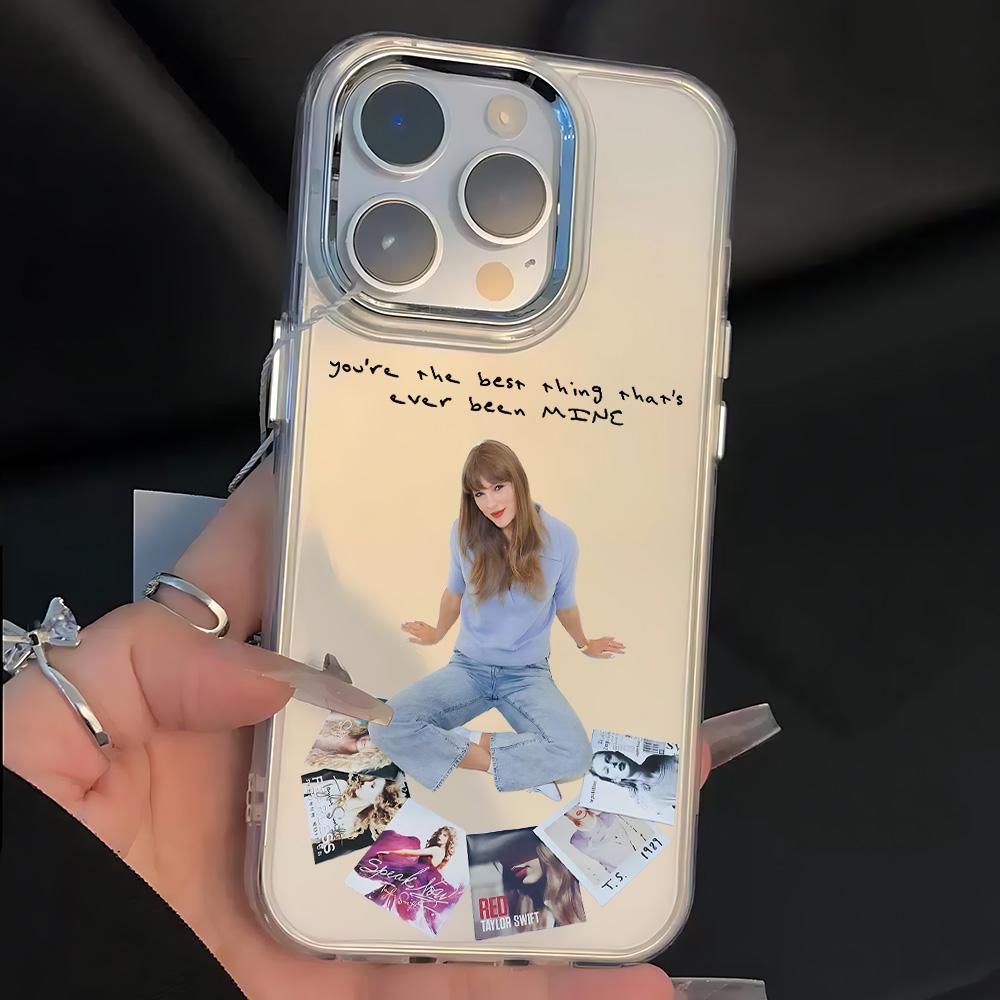 S-Swift Singer T-Taylor Handyhülle Für iPhone 17 16e 16 15 14 13 12 11 mini Pro Max X XR XSMAX 8 7 Air Plus Transparente Hülle