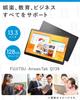 Fujitsu ARROWS Tab Q739 Tablet with Office 2021 Core 4GB RAM 128GB SSD Cameras Suitable for Video Portable Video Calls Large Screen / 13.3-inch /