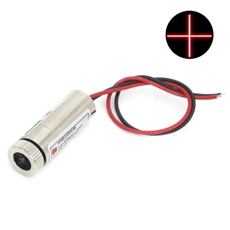 DC3-5V 650nm 5mW High Quality Red Line Laser Module Adjustable Laser Dot Diode Module Mini Laser Pointer