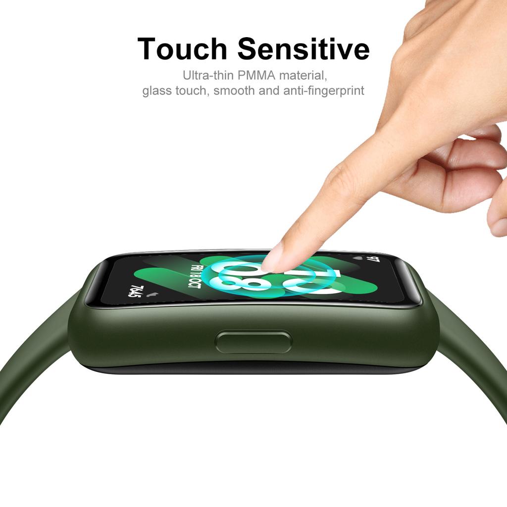 For Huawei Band 10 Screen Protector ENKAY HAT PRINCE 3D Curved PC + PMMA Ultra Clear Film