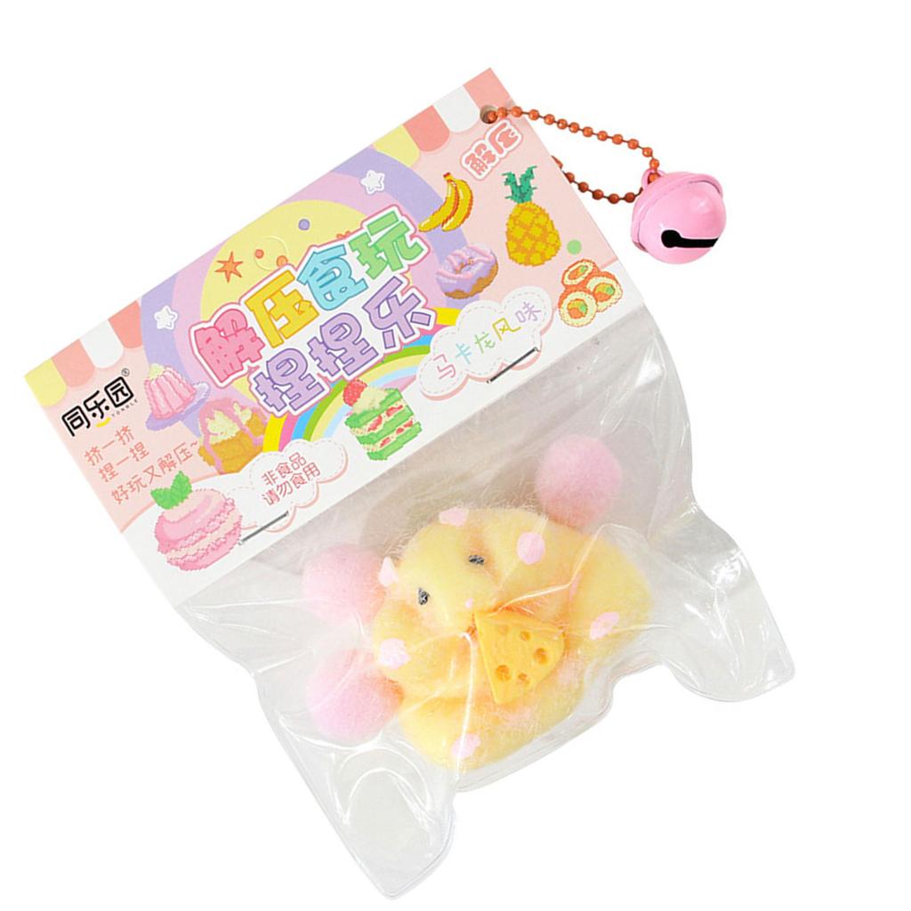 Cartoon Hamster Slow Rising Stress Relief Toy Cartoon Decompression Toy for Kids Stress Relief Fidgets Gift