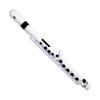 Nuvo Plastic Wind Instrument Flute C-Tuning jFlute 2.0 White/Black (Japan Exclusive Color) N220JFWB [Includes Dedicated Semi-Hard Case]