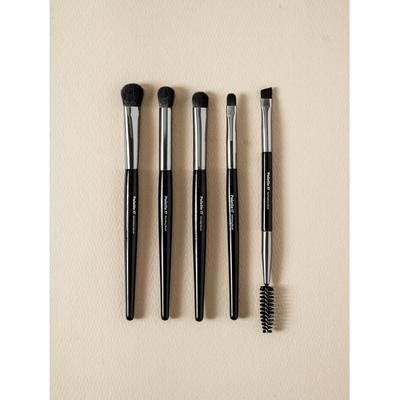 סט 5 מברשות איפור עיניים Daiso פלטה 17