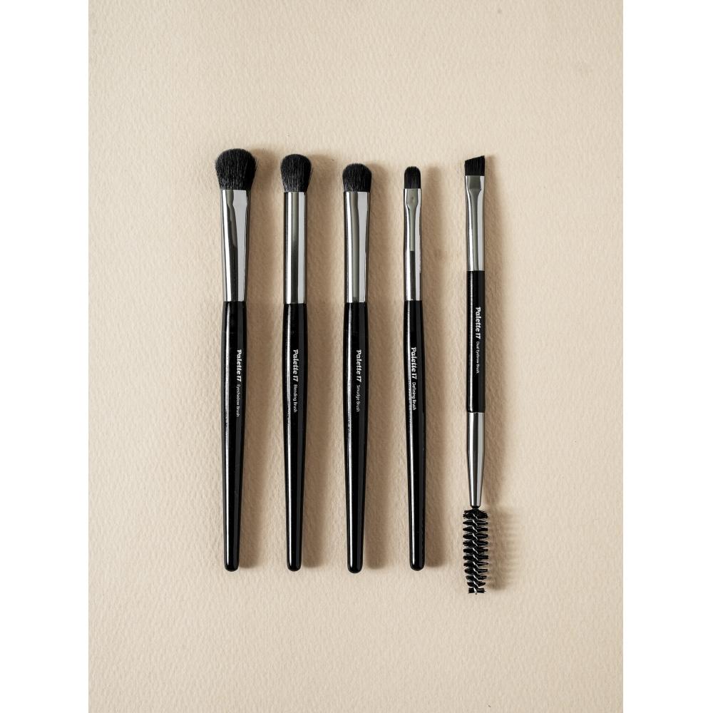 

Daiso Палетка 17 Набір пензлів для макіяжу очей з 5 штук