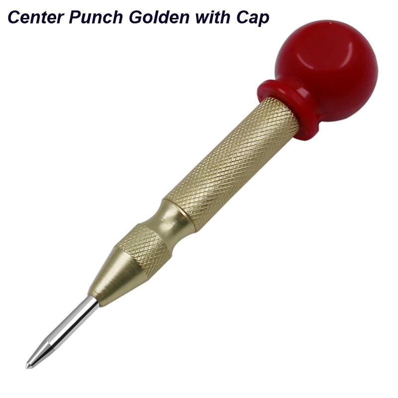 Automatic Center Punch Kerner Woodworking Metal Puncher Steel Hole Self Pin Mark Spring Loaded Dent Marker Hand Tool Carpenter