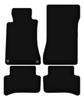 BASIC Black Velour Floor Mats For: Mercedes C W203 Sedan, Station Wagon (2000-2008)