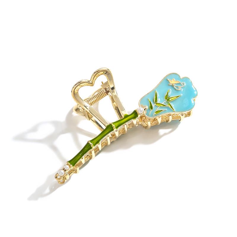 Charming Rose Hair Clip, Enchanting Tulip Hairpin, and Pastoral Wheat Ear Hair Accessories