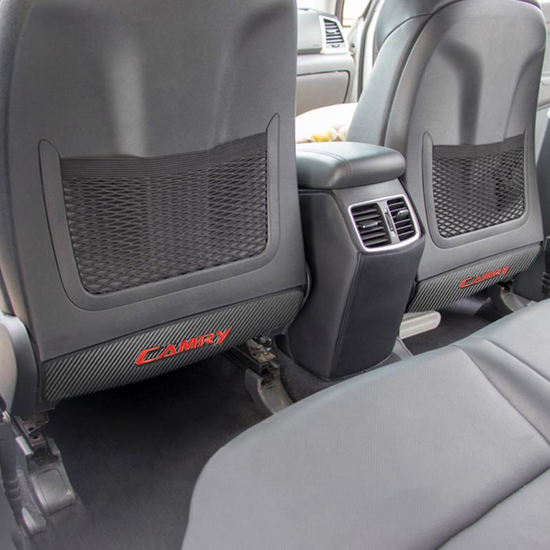 1pcs Car Seat Back Anti-Kick Cushion Pad Rear Seat Passenger Anti-Dirty Kick Pad for Toyota Camry Accessories Car Styling