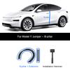 For Tesla Model Y Juniper Door Seal Strip Soundproof Rubber Weatherstrip for Model 3 Highland B-Pillar Sealing Noise Reduction