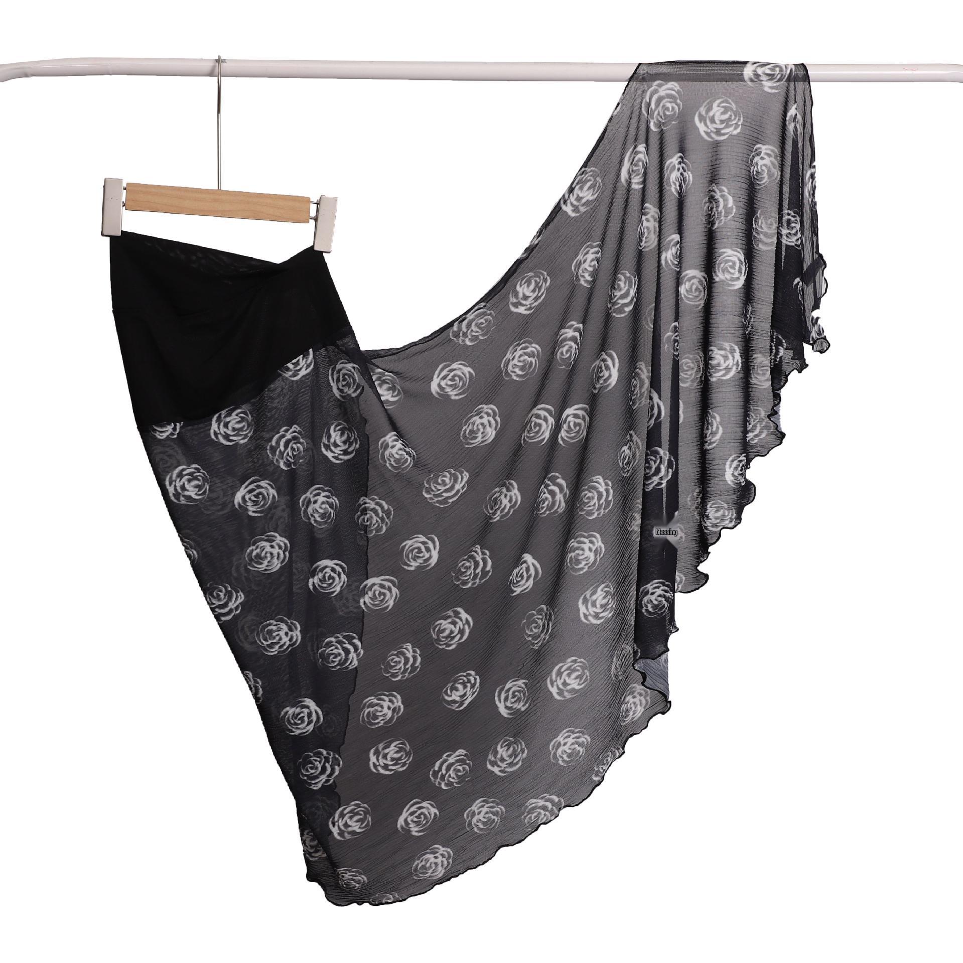 

Винтажный сетчатый драпированный снуд: Эластичный платок и обертывание One Size