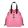 New Nylon Handheld Lunch Bag Simple Modern Style Insulated Lunch Bag Multi-color