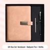 A5 Business Office Snap Button Notebook with Custom LOGO for Meetings
