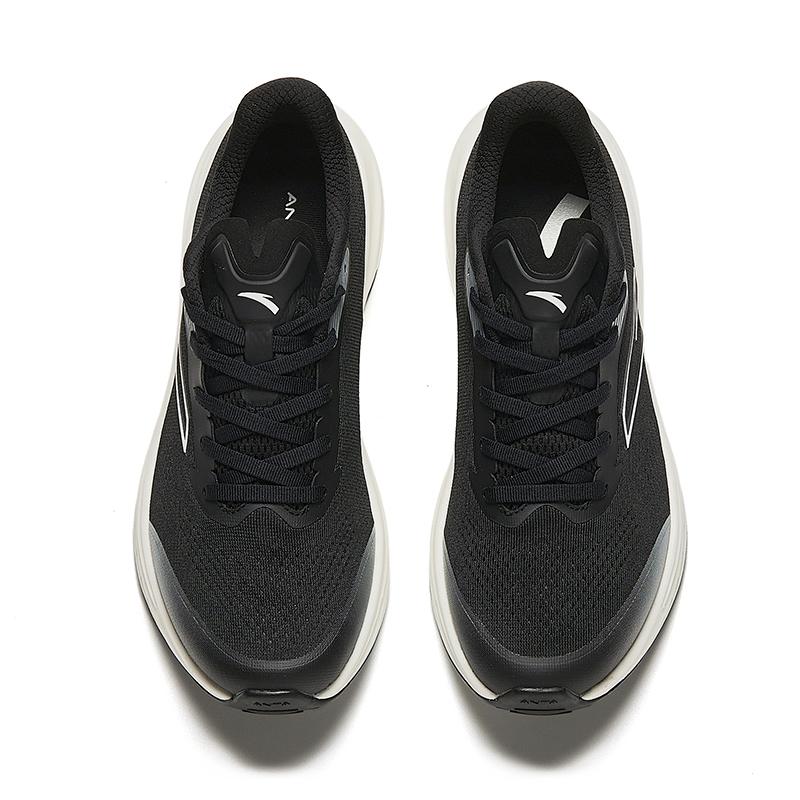 Anta Running 2nd Generation Test Training Mesh Shock Absorption Durable Rebound Low Top Running Shoes Women sneaker Black White 922425524-3