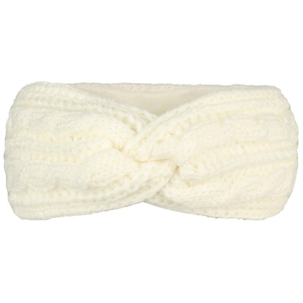 Fleece Lining Winter Headbands Wide Edge Hair Band Fashion Knitted Headbands  Hair Accessories