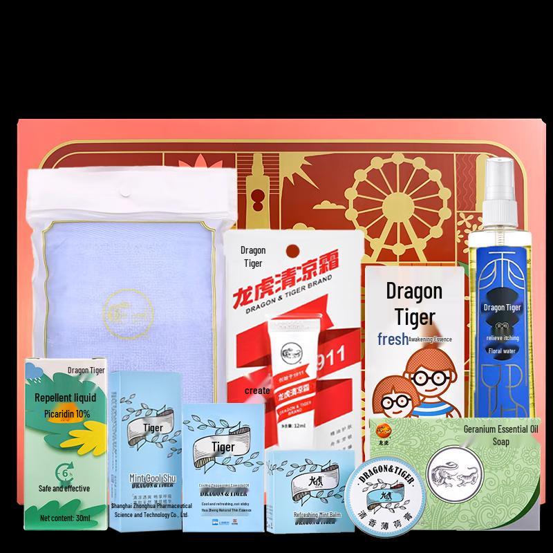 

Longhu Cooling Personal Care 9-Piece Set