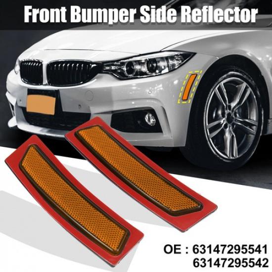 Bumper Reflector Front Bumper Side Marker Light Reflector for BMW 320i 2016-2019