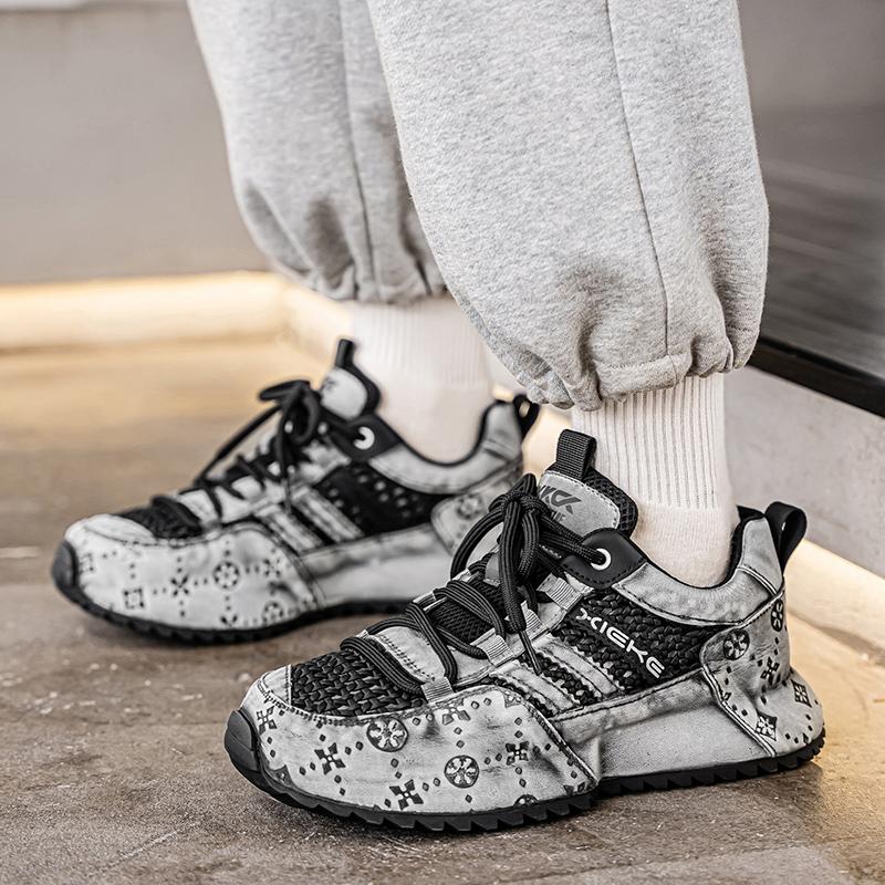 2026 Nuove Scarpe da Ginnastica alla Moda Versatili Comode Leggere Basse Traspiranti Casual con Suola Morbida da Uomo