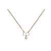 DIOR Resin Metal Necklaces Women's Gold N1390PTCRS-D301