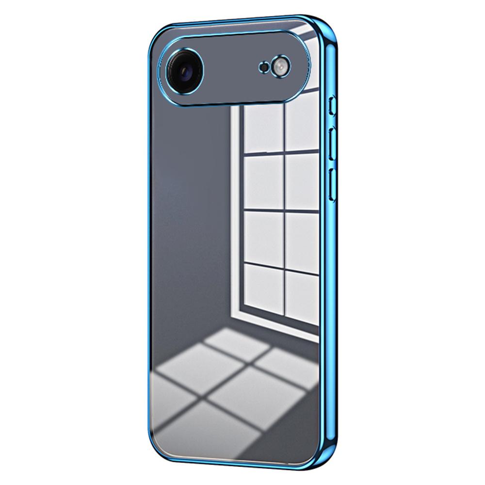 

For iPhone Air Case Electroplating Frame Soft TPU Phone Cover
