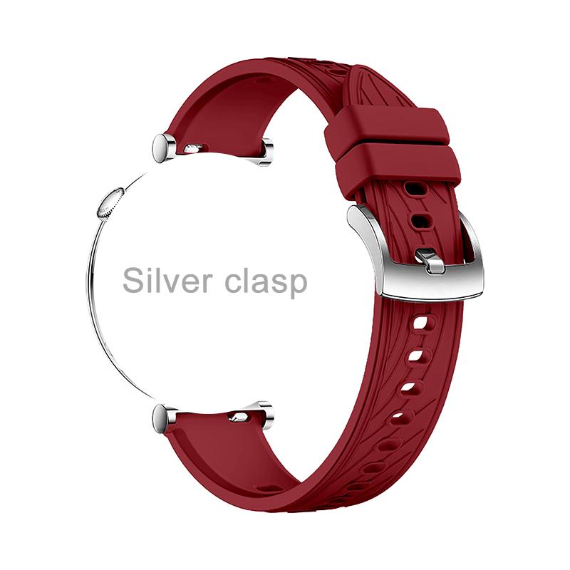 18mm Silicone Strap for Huawei Watch GT4 41mm Sport Replacement Band for Huawei Watch GT5 41mm GT5pro 42mm Bracelet Watchband