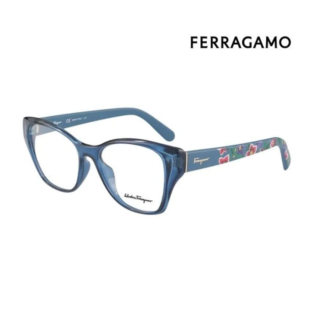 [Salvatore Ferragamo] Оправы для очков SF2827 414 Квадратные роговые женские очки SF2827 414_I [53]