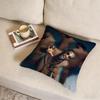 B-Burna Boy Cushion Cover Fabric Soft Furnishing,Pillowcase, Cushion Cover, Sofa Pillow, Home Decoration