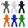 Wine Glass Marker 12Pcs Cocktail Cute Reusable Detachable Fun Silicone Creative Climbing Man Style Charm Tag Restaurant Supplies