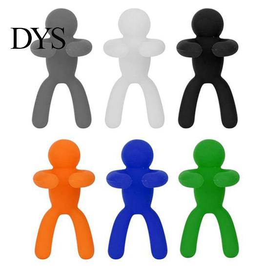 Wine Glass Marker 12Pcs Cocktail Cute Reusable Detachable Fun Silicone Creative Climbing Man Style Charm Tag Restaurant Supplies