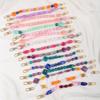Replaceable Handbag Chain Resin Stone Bead Purse Bag Belt Phone Case Hanging Chain Extension Bead Chain Bag Parts Accessories