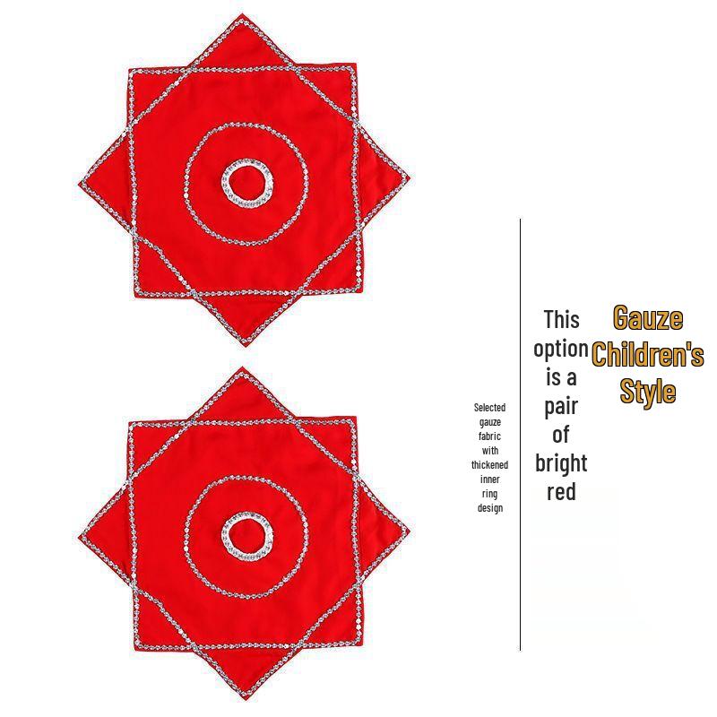 

Детский льняной платок для выступлений (Пара) Children s