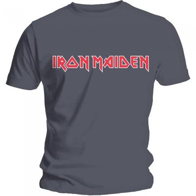 Iron Maiden Unisex suaugusiųjų klasikiniai logotipo marškinėliai
