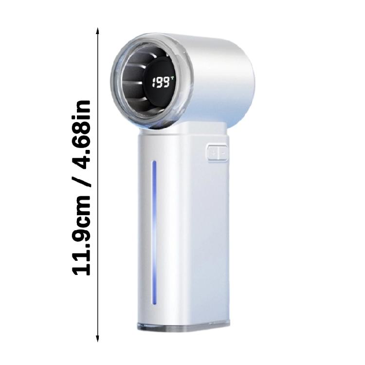 Misting Fan With Digital Screen 199Adjustable Speed Long Last 3500mAh Battery Portable Cooling Device For Outdoor Environment