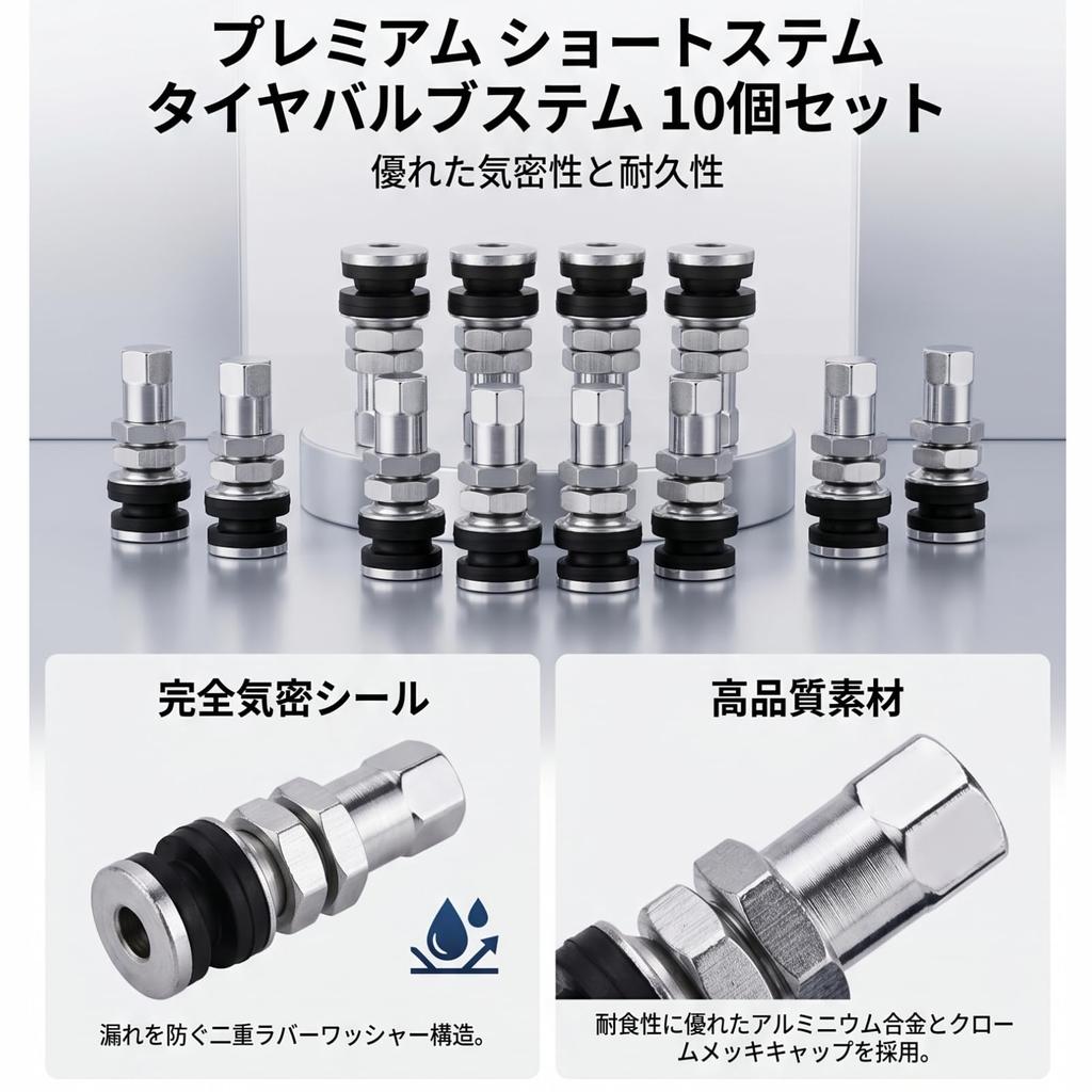 Tire Valve Metal Short Stem with Dust Cap for Truck