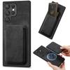 2 IN 1 Magnetic Cards Bag Detachable Vintage Leather Case For Samsung Galaxy S23 Ultra S22 Plus S24 A54 A14 A24 A15 A25 Cover