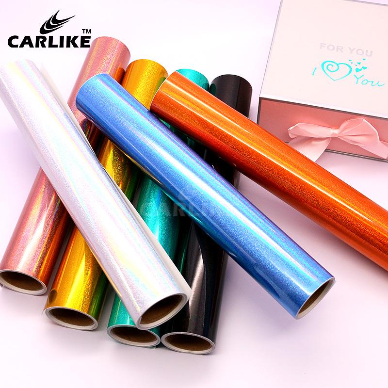 Colorful Dots Laser Matte Engraving Film Sticker