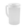 Plastic Pitcher with Lid Large Capacity High Temperature Resistant Cold Water Jug for Juice Tea