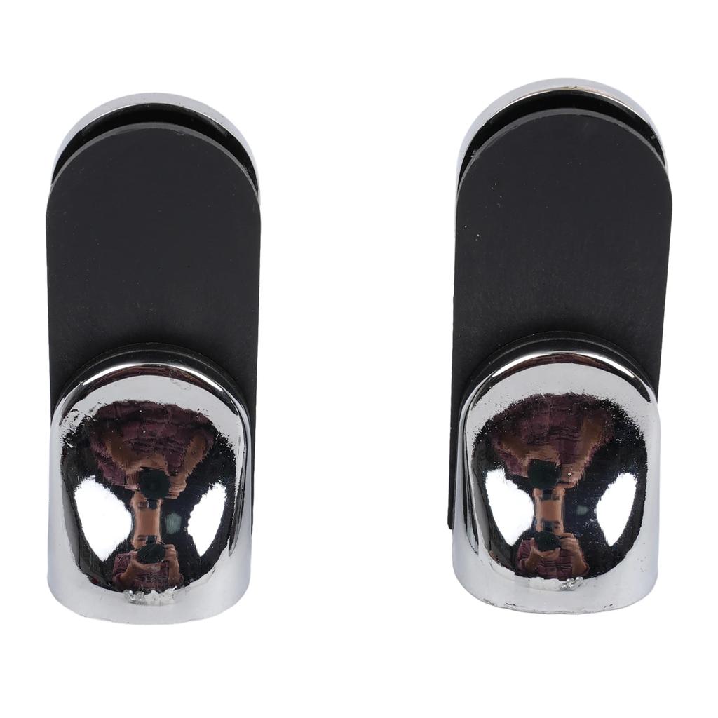 2 PCS Glass Clamp Adjustable Zinc Alloy Glass Clip Shelf Clamp Holder Flat Wall Mounted Holder For Partition Board Desk