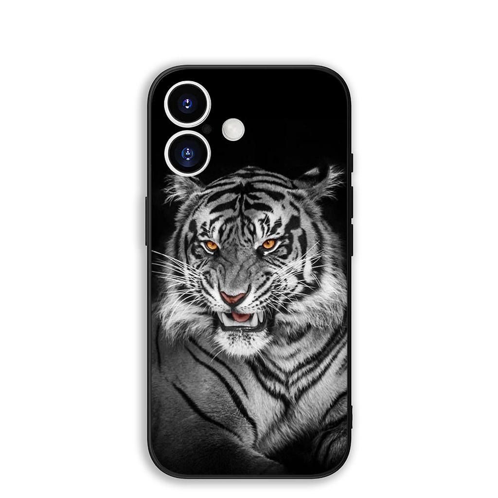 Cover for Xiaomi Redmi Note 13 A3 14 Pro Plus 9T 14C 13C 13X 9C NFC + Pro+ 5G 4G Protective Phone Case Tiger Stalking Wolf Art
