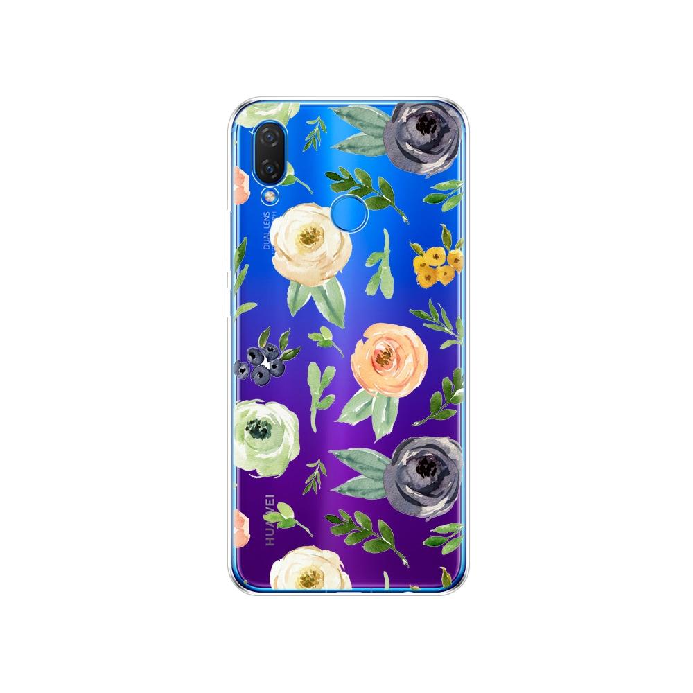 Case For Huawei Nova 3 3i 3e Phone Case Soft Silicon TPU Cover For Nova3 Nova3i INE-LX2 INE-LX9 Cover Full 360 Protective Shell