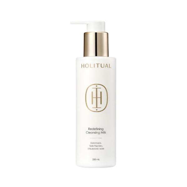 Holitual Redefining Cleansing Milk Gentle Hydrating Makeup Remover K-Beauty Cleanser 200ml