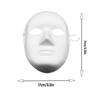 New Halloween DIY Full Face Craft Masks Blank White Paintable Paper Mache Mask for Masquerade Cosplay Mardi Gras Party Prop