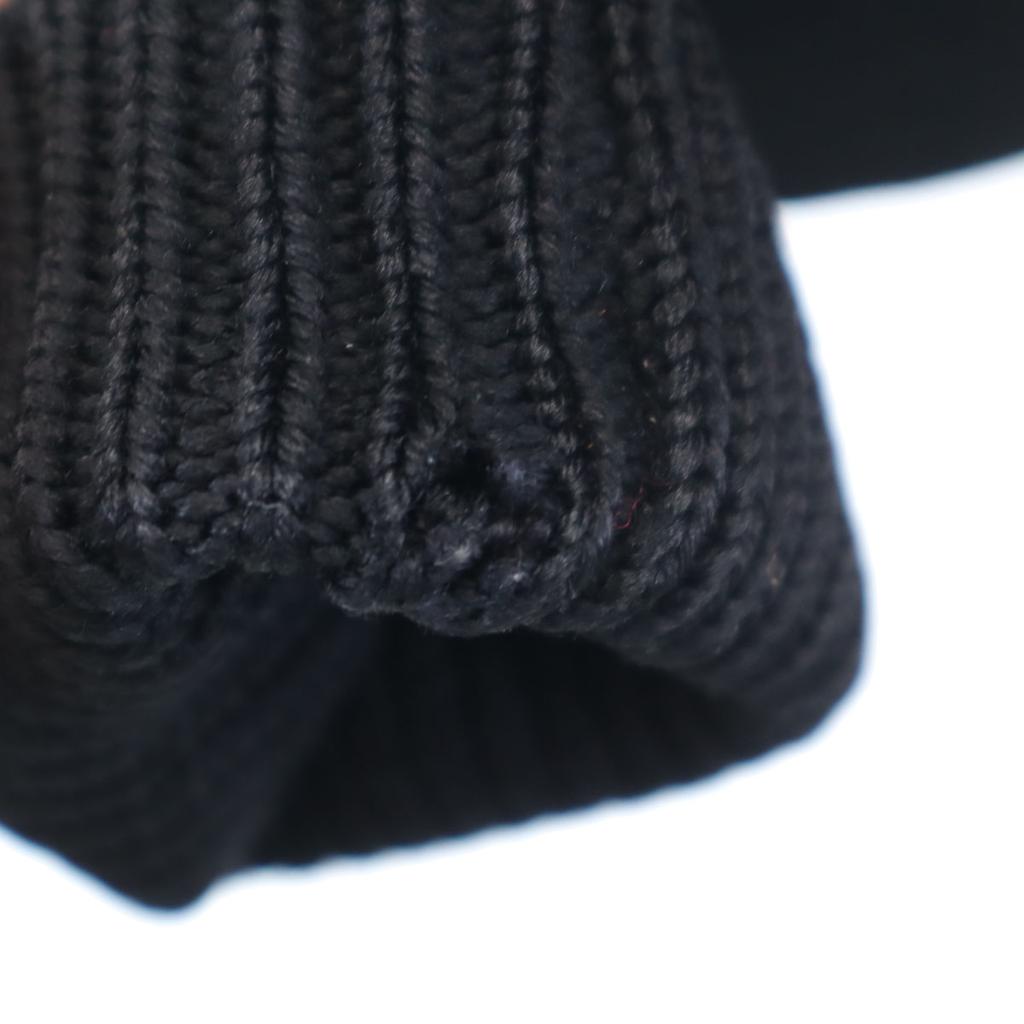 Albion Award Sweater 70s vintage Long sleeve Lettered knit cardigan black Men's Used