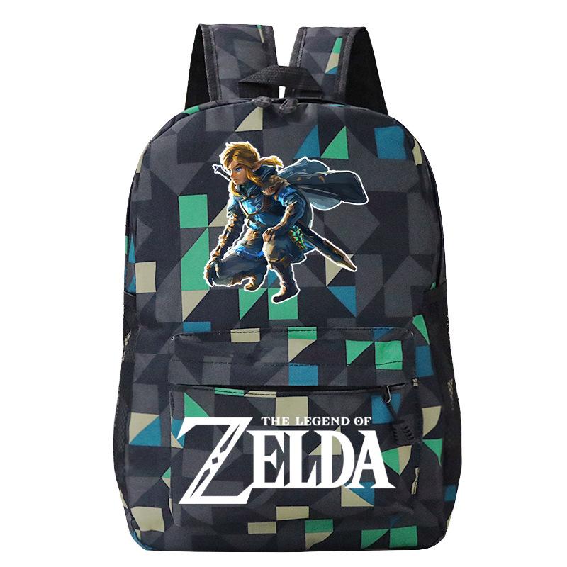 Printed Schoolbag, High-Capacity Backpack For Primary And Secondary School Students