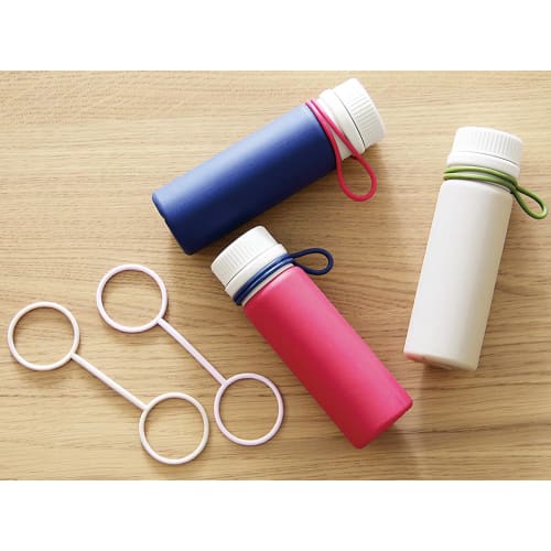 World Create VIV Silicone Bottle Nano 180ml Milky Pink 60068