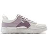 Li Ning Qingyun Soft Classic Low-Top Casual Shoes Women Sneakers White Purple AGCU388-3