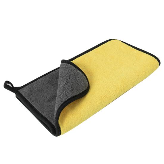 

Dogs Cats Water Absorbent Towels Nanofiber Quick-drying Bathrobe Pet Bath Supply S жовтий