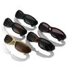 2026 Y2K Retro Sport Sunglasses for Women Men Trendy Millennium Fashion UV400 Sun Glasses Ins Cool Streetwear Shades